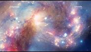 A Tour Of The Antennae Galaxies [720p]