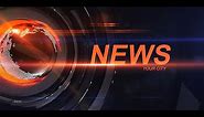 News Intro ( After Effects Template ) ★ AE Templates
