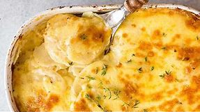 Potatoes Au Gratin (creamy French Potato Bake)