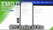 How to Activate Predictive Emoji in HTC Desire 20 Pro – Enable Emoji Suggestions