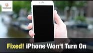 Fixed! iPhone 6/6 Plus Won't Turn On, Black Screen of Death