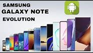 Evolution of Samsung Galaxy Note Series (2024)