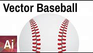 Vector Baseball - Adobe Illustrator Tutorial
