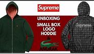 Supreme Box Logo Hoodie & Supreme - Lacoste Anorak Black Jacket Unboxing