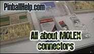 All about Molex connectors, sizes, pins, tools and crimping! - PinballHelp.com