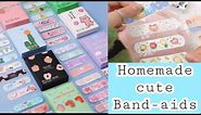 Homemade cute band-aids // kawaii bandages // diy bandaid #diy #youtube
