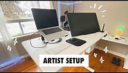 DIGITAL ARTIST Workspace Setup!