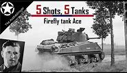 Tank Battles of WW2 - The Firefly Ace that knocked out 5 Panthers with 5 rounds