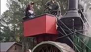 Tricycle steam tractor