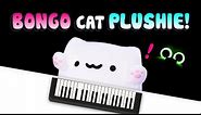 How to make Bongo Cat Meme Plushie! DIY Easy Cat Plush! Free Pattern