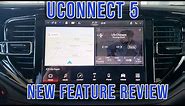Let's take a tour of the UConnect 5 radio with 10 inch display