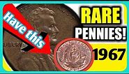🔴UK Great Britain 1967 Half penny Most valuable coin worth up $279.99 coin worth money!