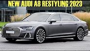 Review and test drive of the new Audi A8 2023