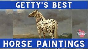 Discovering Getty's Best Horse Paintings