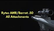RYTEC AMR / Barrett .50 cal (XM109) - all attachments showcase. Season 4 new gun in Modern Warfare