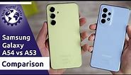 Samsung Galaxy A54 5G vs A53 5G - Smartphone Comparison