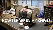 How I sharpen my knives - Razor Sharp Edge Making System