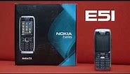 Nokia E51 unboxing