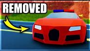 Bugatti REMOVED From Jailbreak... (New Update)