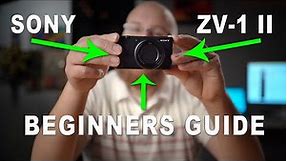Sony ZV-1 II Beginners Guide - How-To Use the Camera In Detail