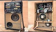 Restoration double cassette/8track karaoke player