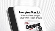 Percayakan baterai Alkaline dengan daya tahan terbaik di dunia hanya pada Energizer Max AA! #EnergizerID #PostivEnergy | Energizer Indonesia