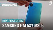 Samsung Galaxy M30s unboxing and key features