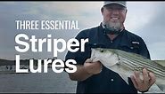 The 3 Most Effective Striper Lures