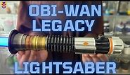 OBI-WAN KENOBI LEGACY LIGHTSABER HILT UNBOXING & REVIEW! (Galaxy's Edge lightsaber)