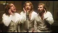 Bee Gees - Stayin' Alive parody. Sound recording in studio