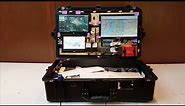 Unmanned Aerial System (UAS) Ground Control Station (GCS) in a Pelican Case