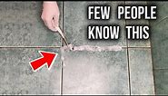 Awesome DIY Cleaner! How to Clean Grout in 1 Minute