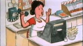 Curious George Makes a Pizza (Old Cartoon 1980s)
