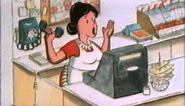 Curious George Makes a Pizza (Old Cartoon 1980s)