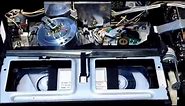 VHS Video Recorder SHARP VC-A 103 mechanism and testing