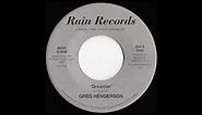 Greg Henderson - Dreamin - 7" Version (1982)