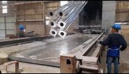 Hot Dip Galvanizing- Dipping Process....... in action