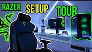 My RAZER Gaming Setup Tour! - Feat. Razer Iskur!