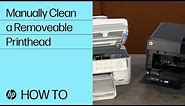 Manually Clean a Removeable Printhead | HP Printers | HP Support