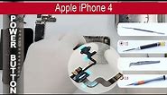 How to replace 🔧 Power button (flex) 🍎 Apple iPhone 4 (A1349, A1332)