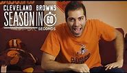 Cleveland Browns Fans | Season in 60 Seconds