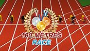 100 Meters Race 🕹️ Play on CrazyGames