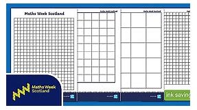 Maths Week Scotland Squared Paper Worksheets