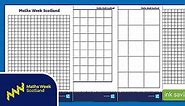 Maths Week Scotland Squared Paper Worksheets