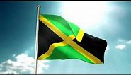 Jamaica Flag Waving | Jamaicans Flag Waving | Jamaica Flag Screen