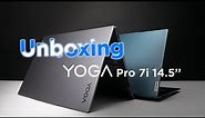 Unboxing the new Lenovo Yoga Pro 7i 14.5" (2024): Strength in Style