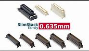 SlimStack 0.635mm Floating Board-to-Board Connectors | Molex
