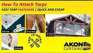 Tarp Fasteners | Hang Your Tarp With This Hardware | Quick and Easy Tarp Hangers