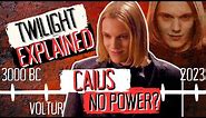 How Is Caius A Volturi Leader If He Has No Special Power?