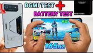 asus rog phone 6 bgmi test + battery test !! rog phone 6 battery drain test !! @mr_unboxer